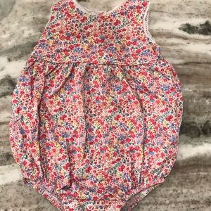 Floral onesie